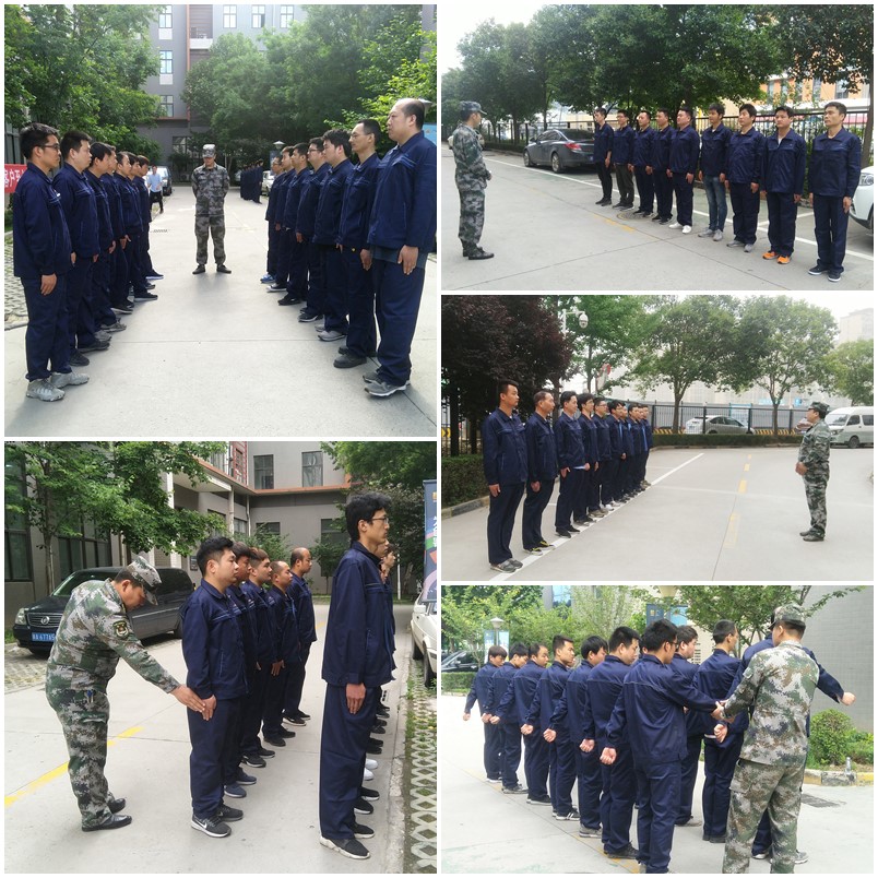 bbin宝盈机械生产部军训圆满完成 bbin宝盈机械生产部军训圆满完成